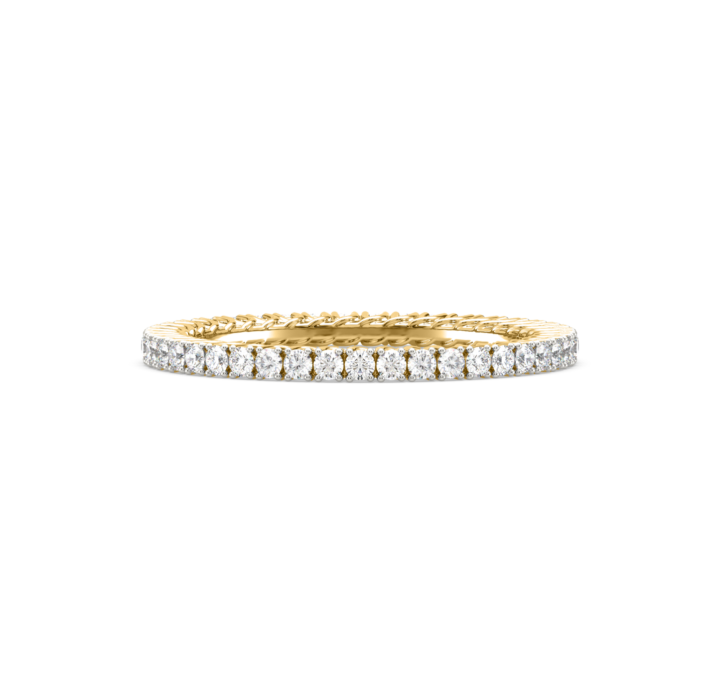 Sarah Classic Stackable Diamond Band