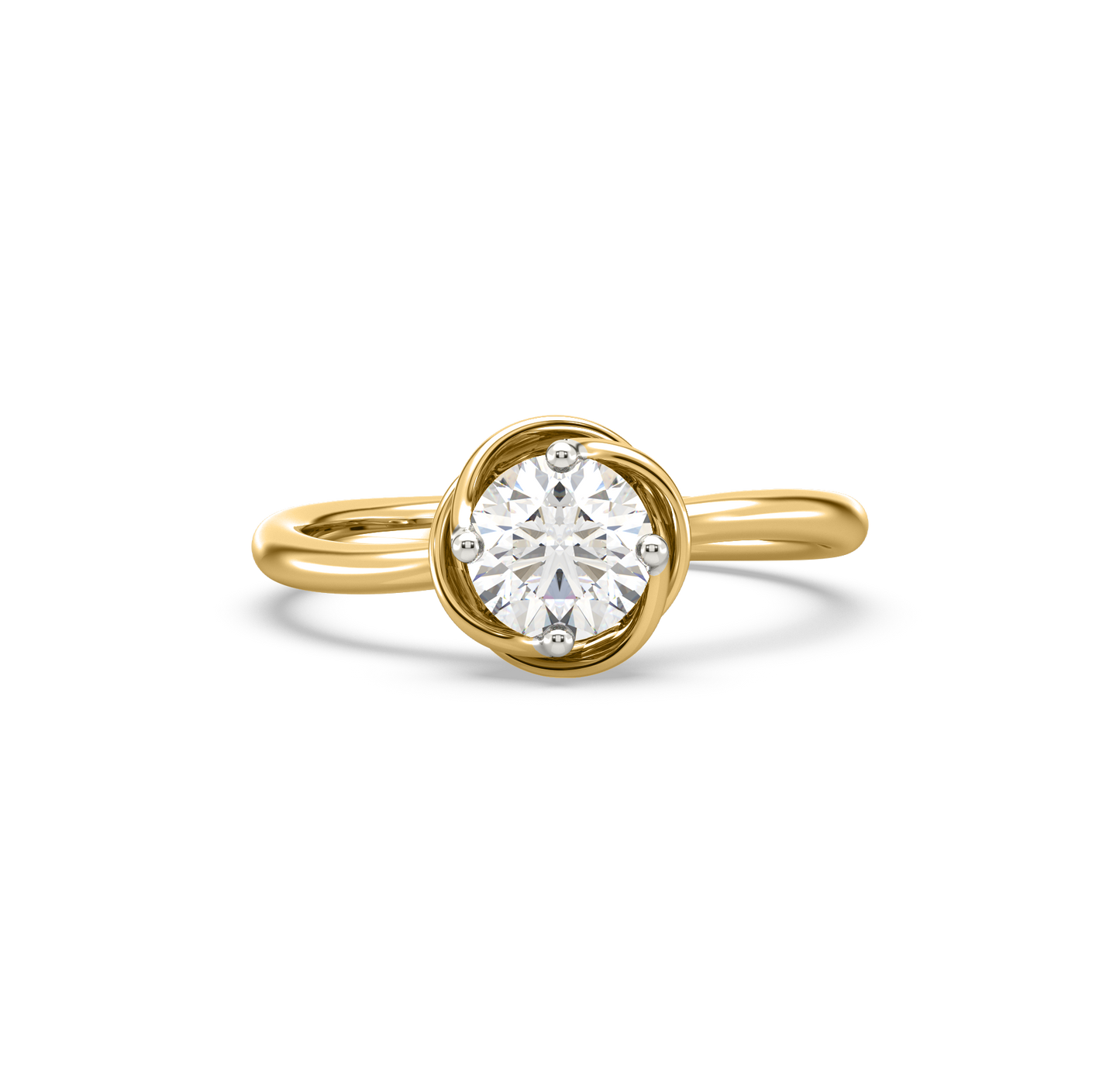 Hayley Solitaire Diamond Ring