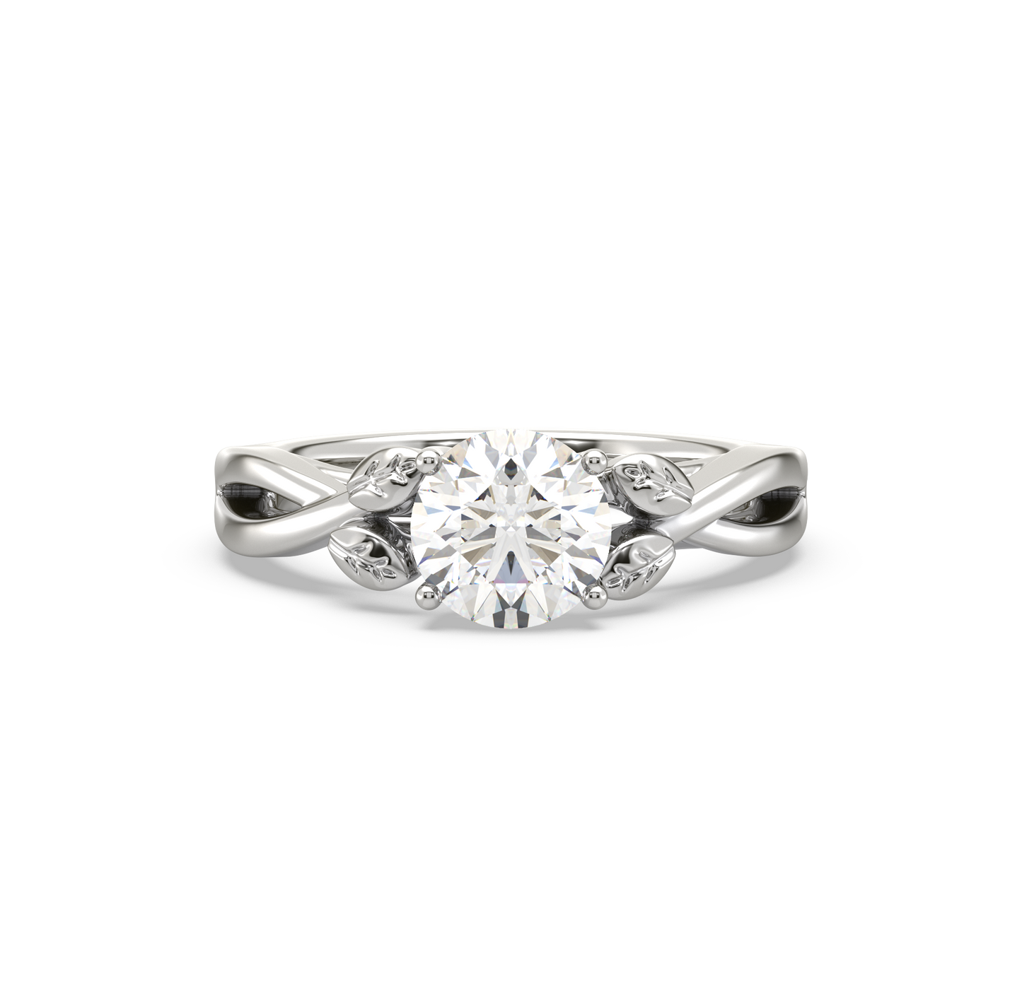 Erica Intertwined Solitaire Ring