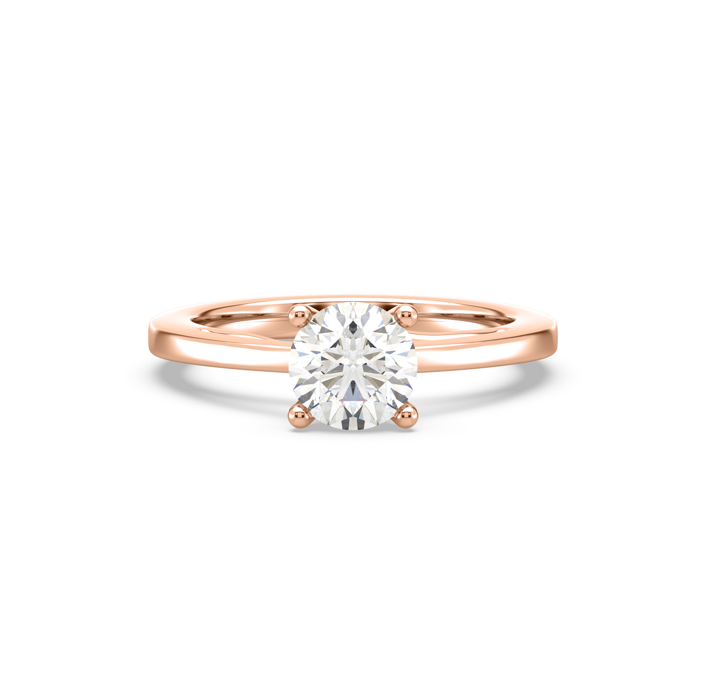 Cora Solitaire Diamond Ring