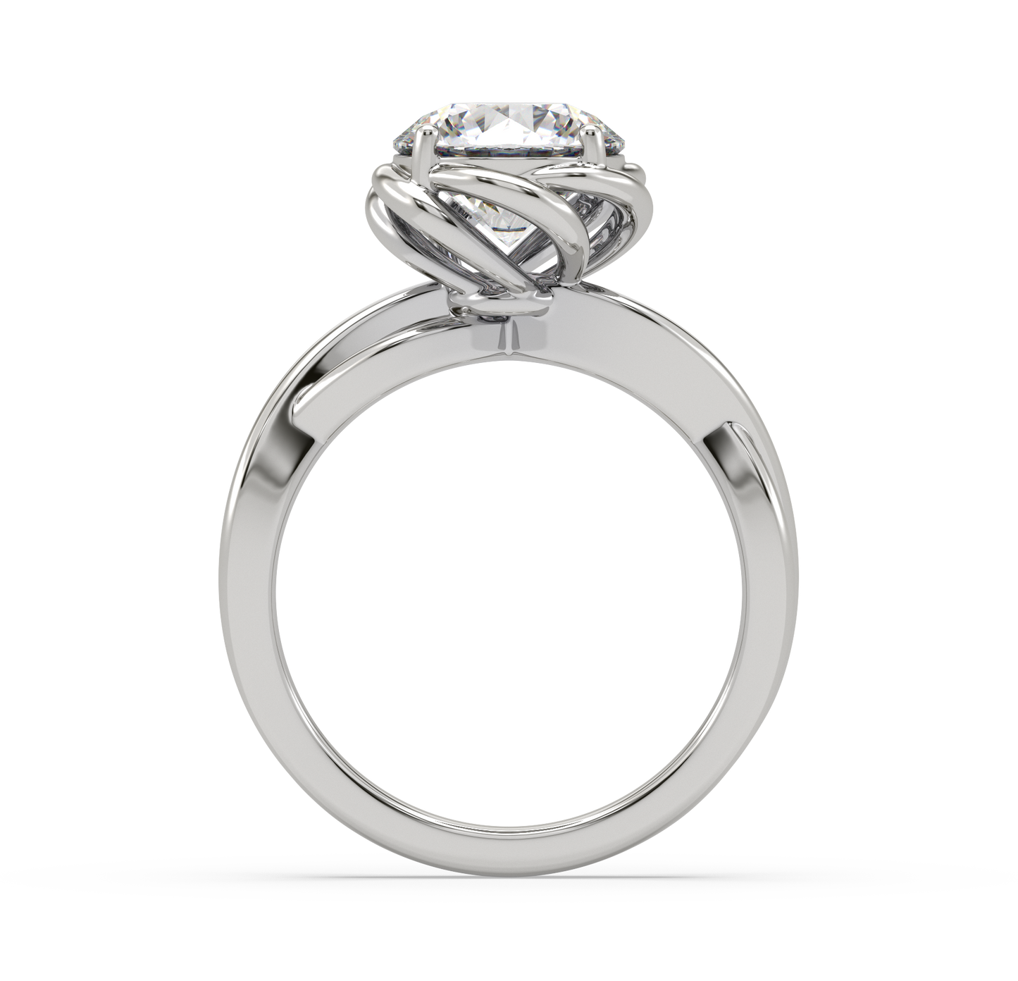 Laila Twirl Solitaire Diamond