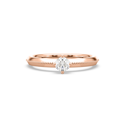 Rube Solitaire Ring