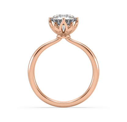 Sylvia Solitaire Diamond Ring