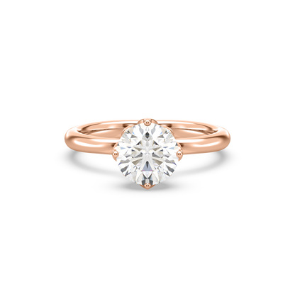 Sylvia Solitaire Diamond Ring