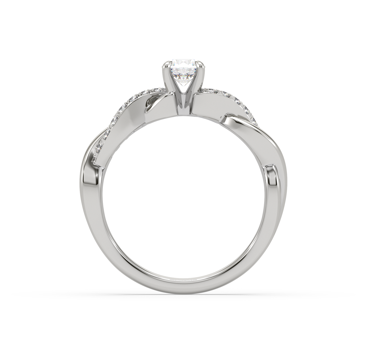 Rosalie Coil Solitaire Diamond