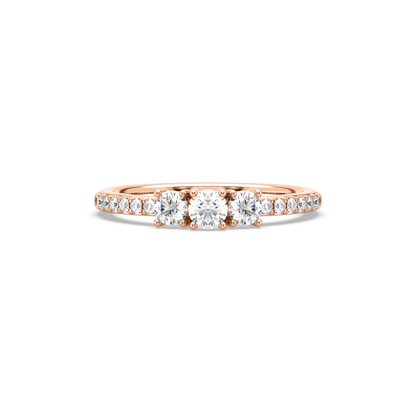 Gloria Three Diamond Ring