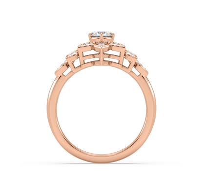 Valentina Ornate Diamond Ring