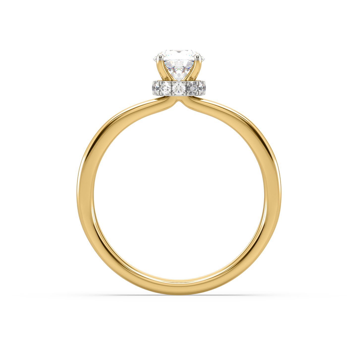 Chloe Tiara Solitaire Ring