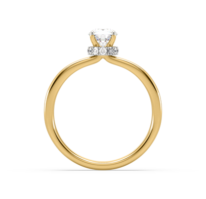 Chloe Tiara Solitaire Ring