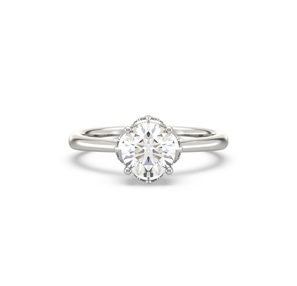 Carrie Raised Solitaire Ring