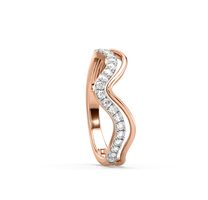 Emma V-Shaped Diamond Ring