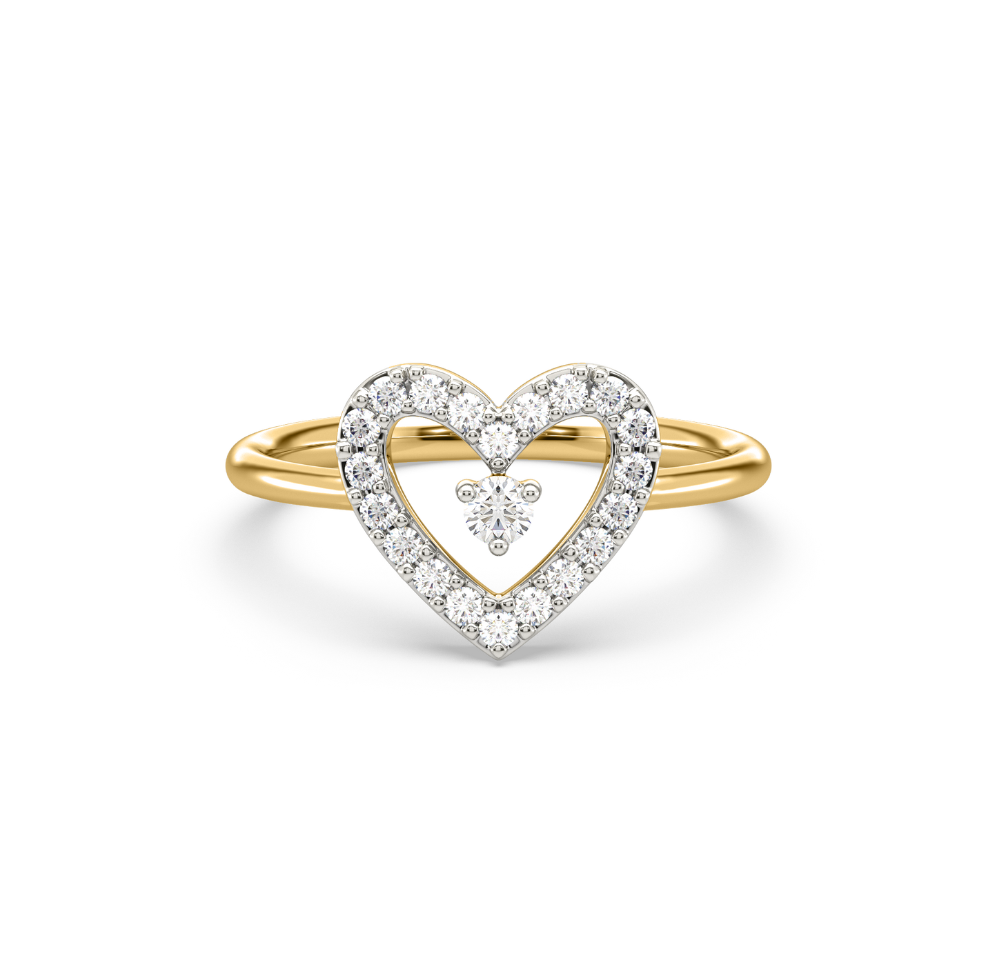 Liana Heart Shaped Diamond Ring