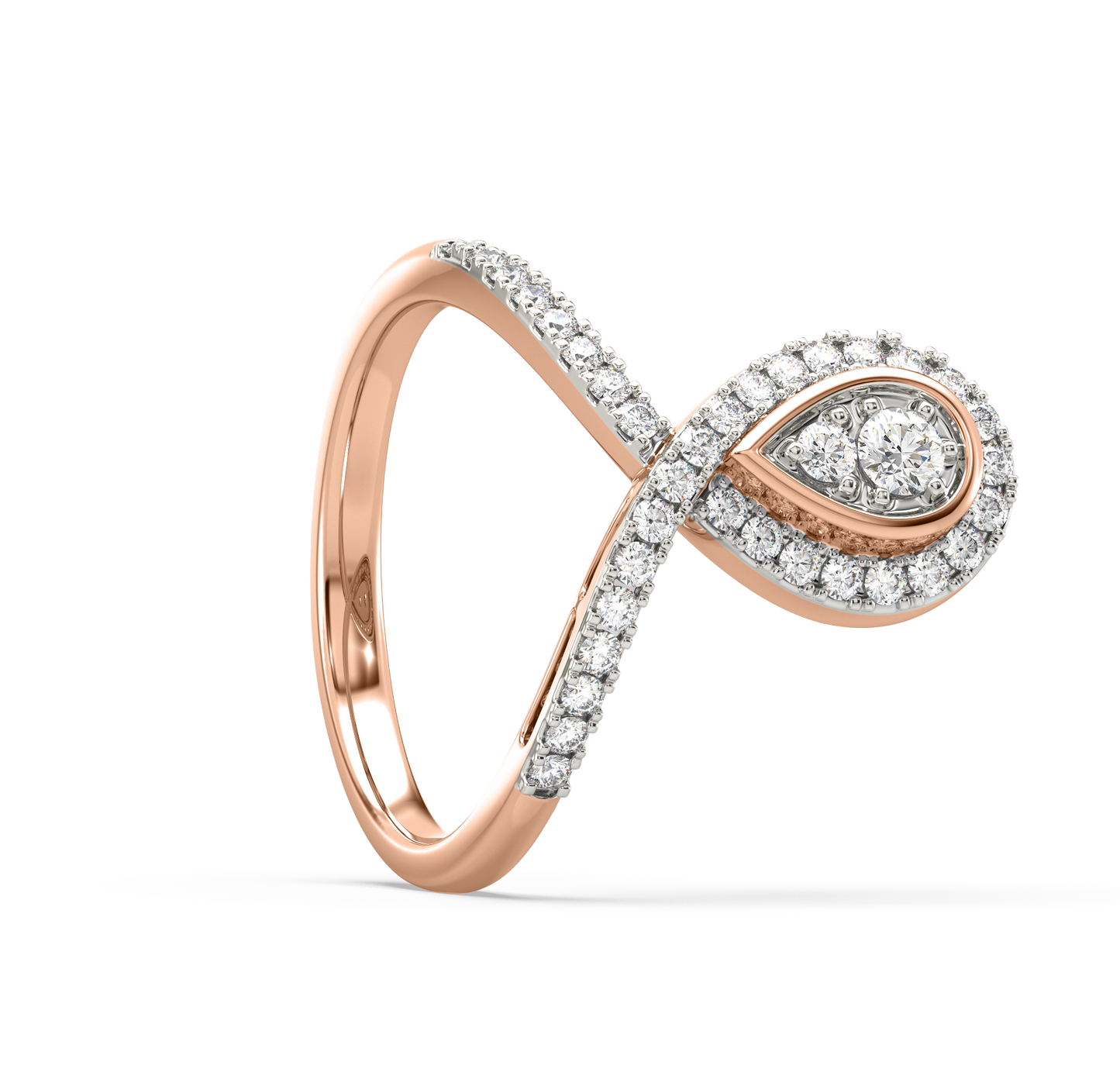 Revee Knot Diamond Ring