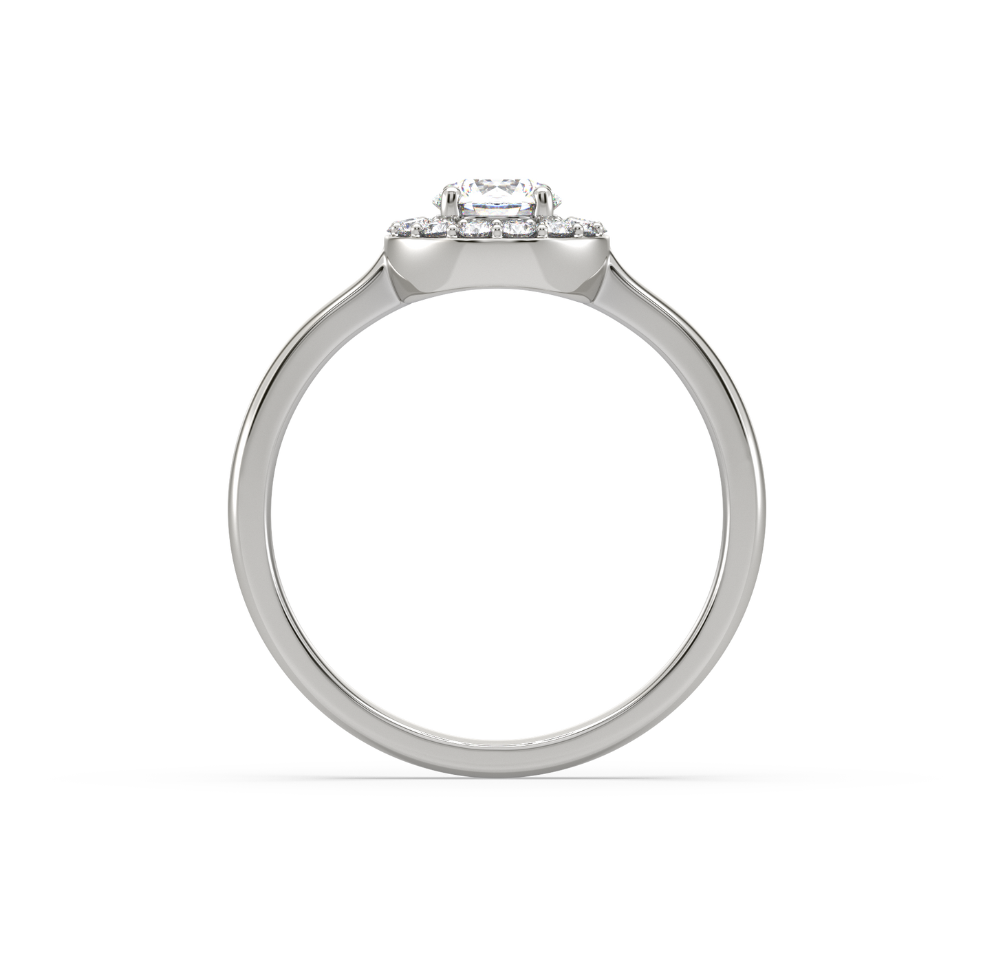 Kara Halo Diamond Ring