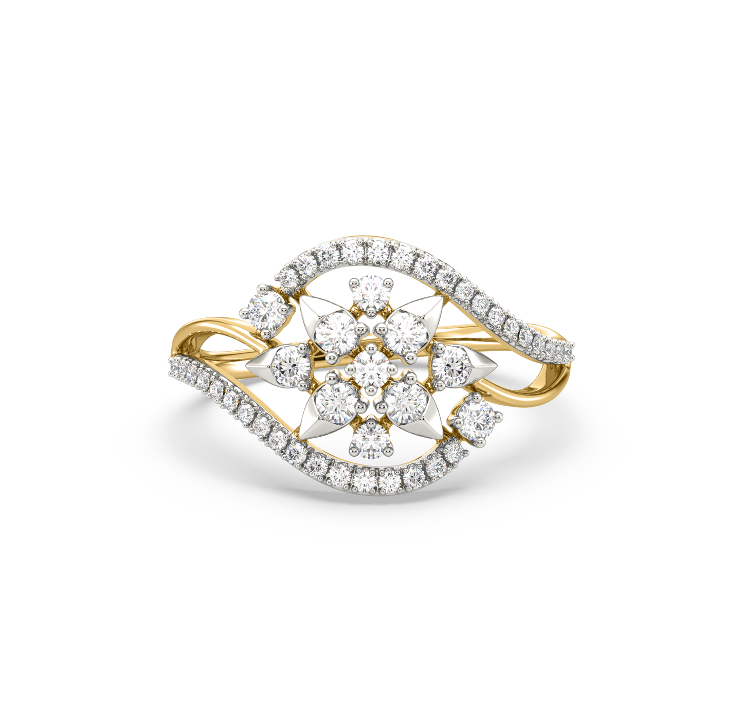 Luella Floral Diamond Ring