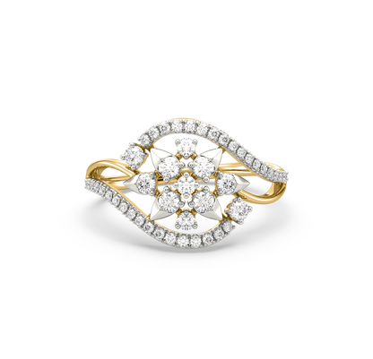 Luella Floral Diamond Ring