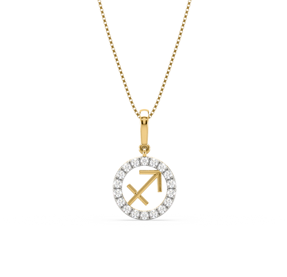 Shirley Sagittarius Zodiac Pendant