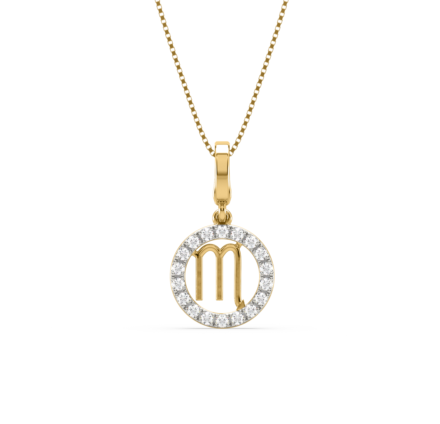 Shelly Scorpio Zodiac Pendant