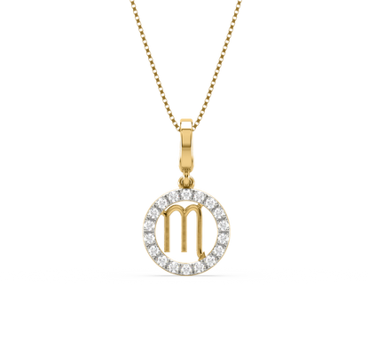 Shelly Scorpio Zodiac Pendant