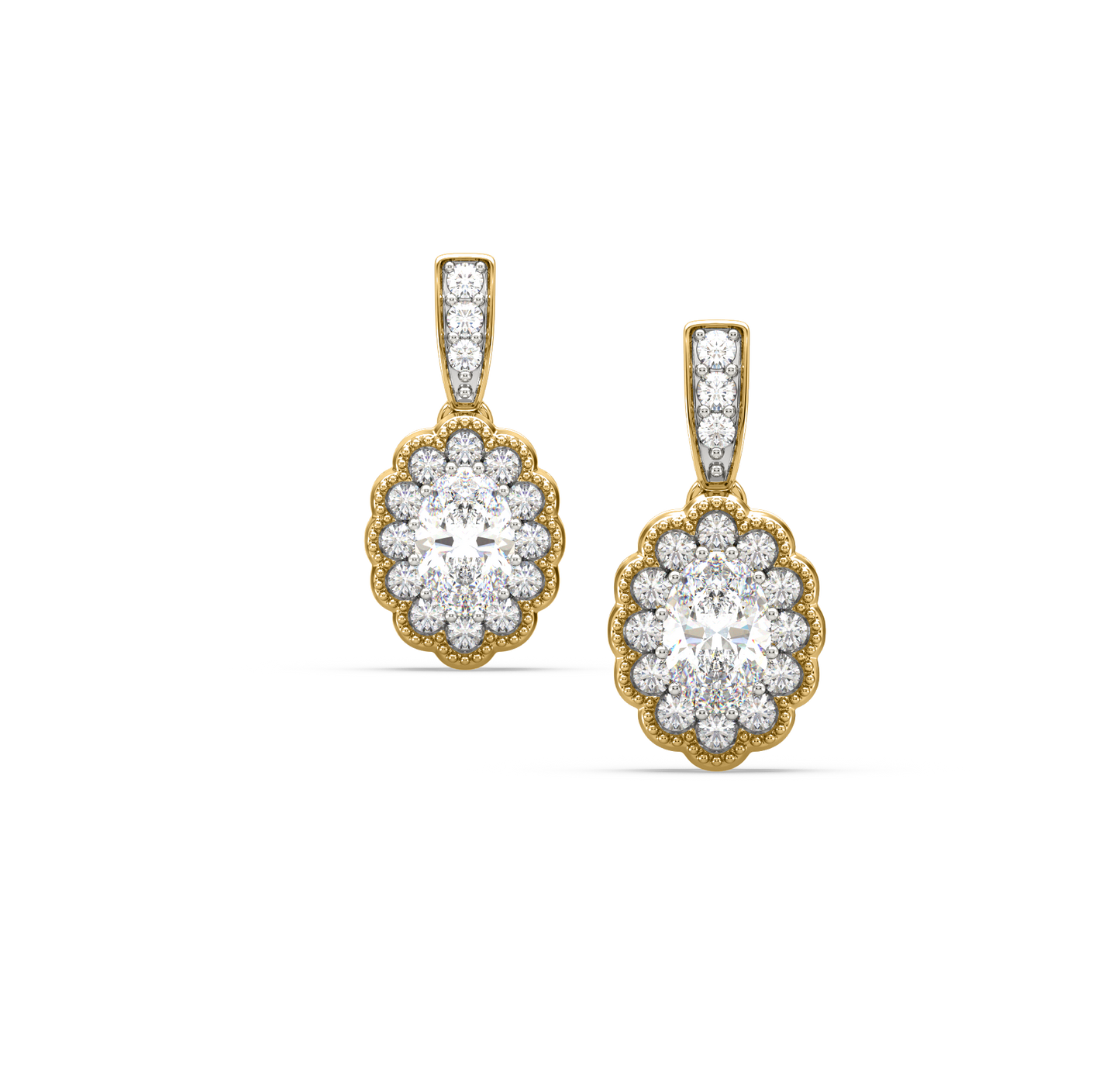 Camila Solitaire Drop Earrings