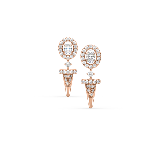 Celeste Spike Diamond Earrings