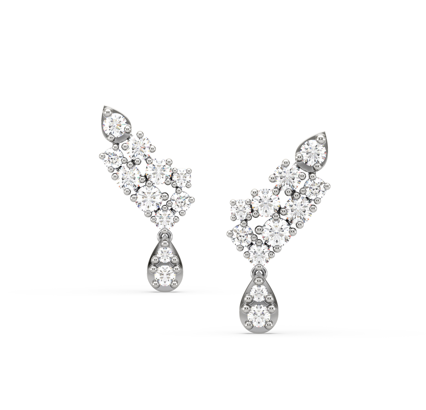 Joni Ornate Diamond Earrings