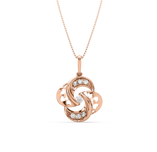 Carmen Entwined Round Pendant