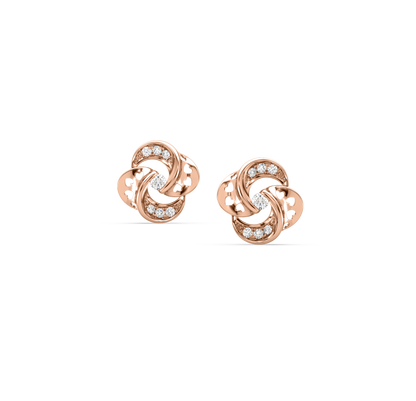 Carmen Entwined Round Studs