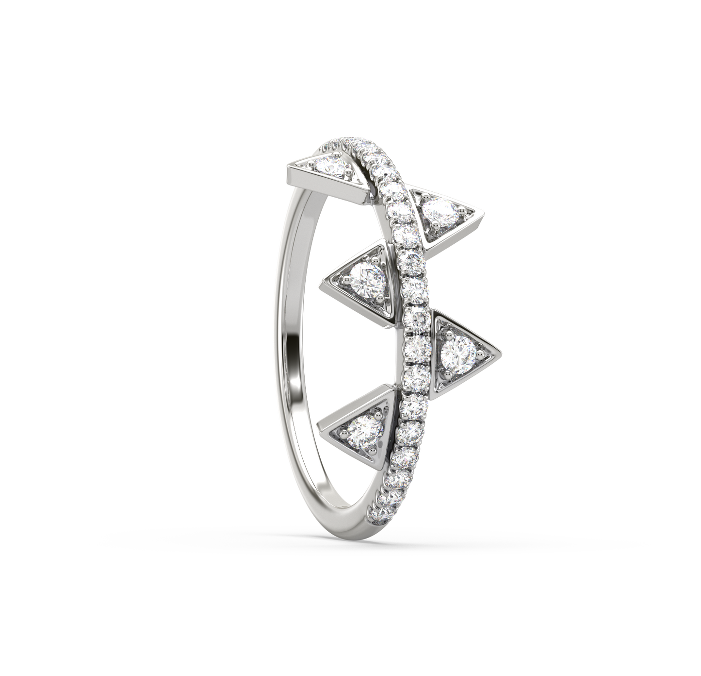 Dana Spike Diamond Ring