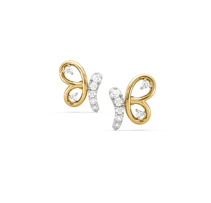 Lauren Butterfly Diamond Earrings