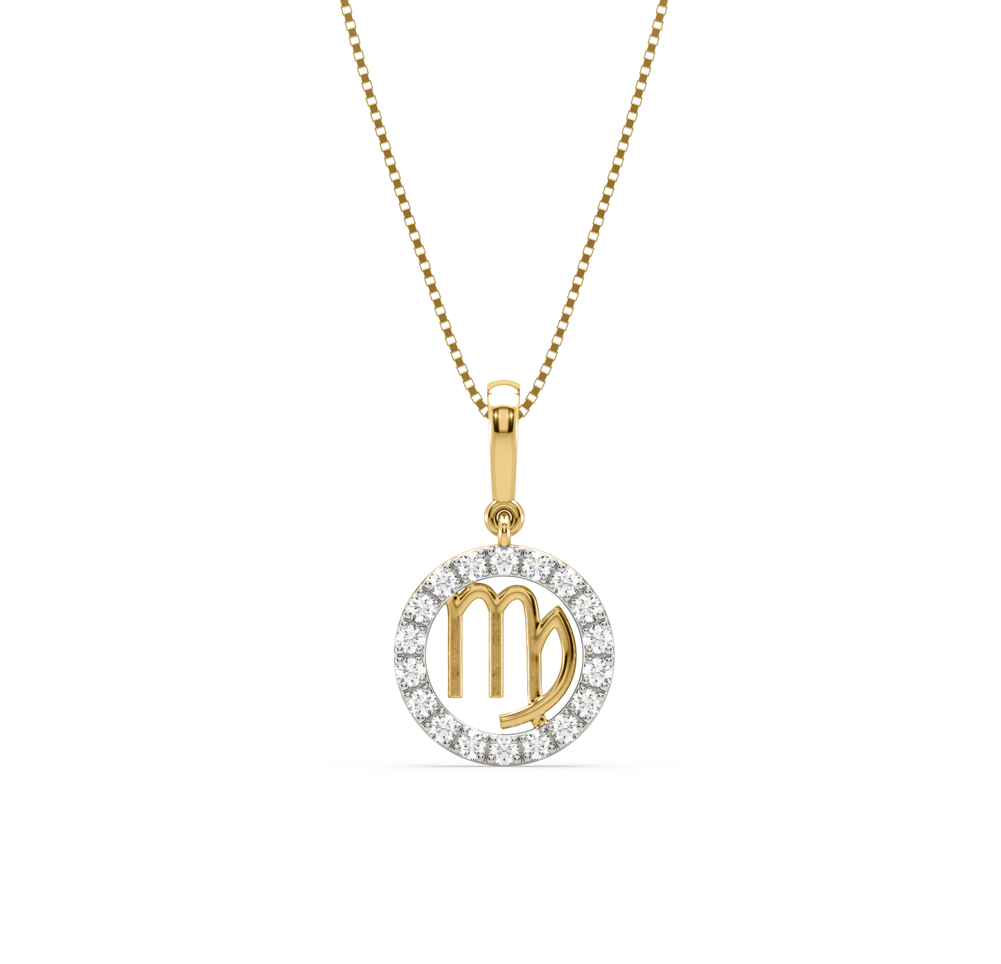 Victoria Virgo Zodiac Pendant