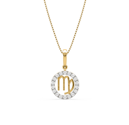 Victoria Virgo Zodiac Pendant