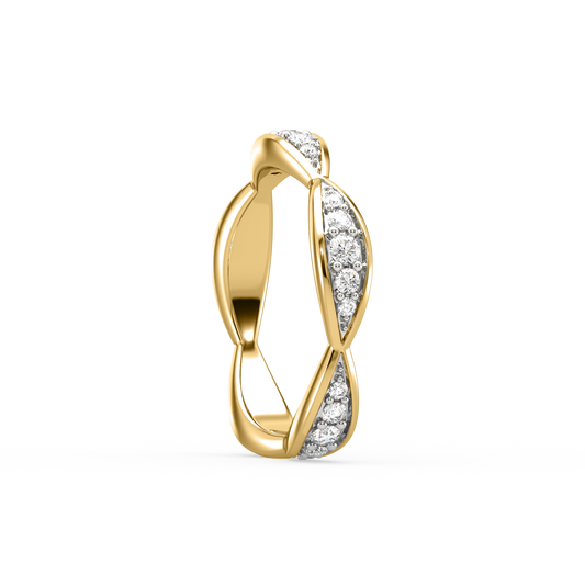 Vera Waterfall Stackable Diamond Ring