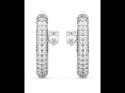 Audrey J Bali Diamond Earrings