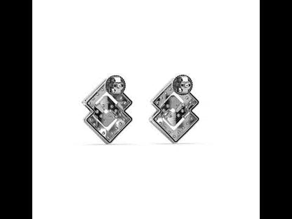 Juliana Geometric Diamond Earrings