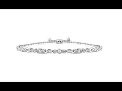 Scala Dazzling Half Eternity Bracelet