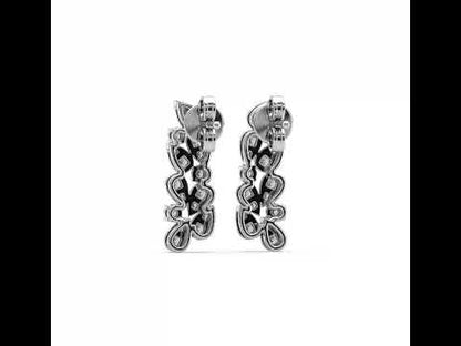 Senna Cluster Diamond Earrings