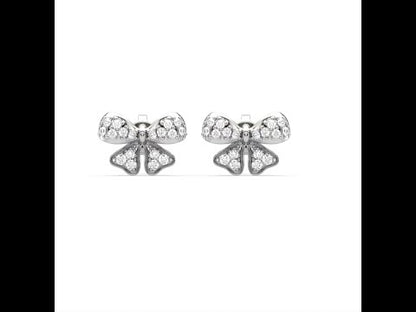 Delilah Bow Diamond Earrings