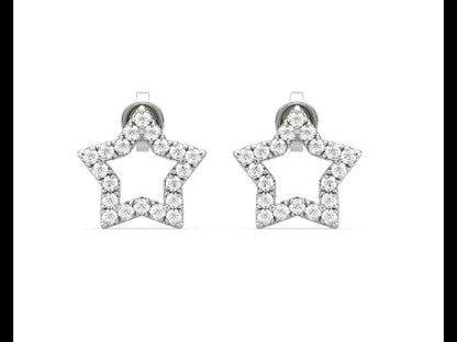 Candace Star Stud Earrings