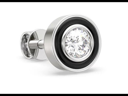 Trendy Diamond Men's Stud Earring (Single)