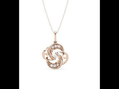 Carmen Entwined Round Pendant