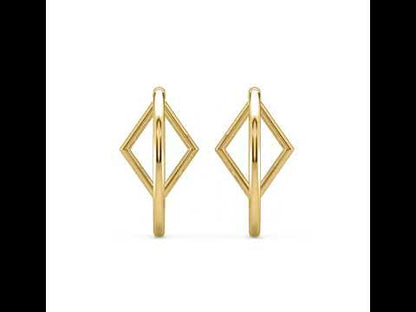 Teresa Kite Diamond Hoops