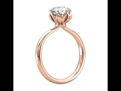 Sylvia Solitaire Diamond Ring