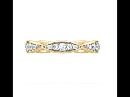 Vera Waterfall Stackable Diamond Ring