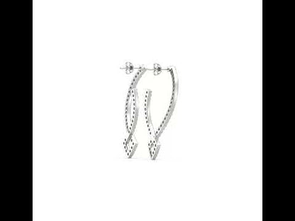 Kristen Long Diamond Earrings