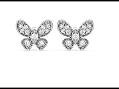 Lexi Butterfly Diamond Earrings