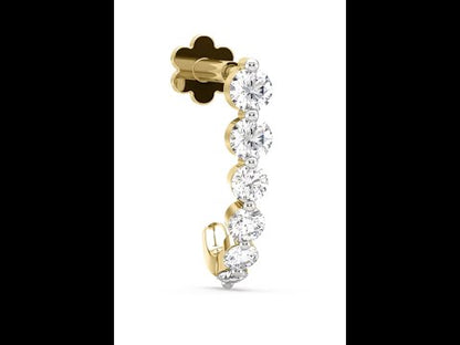 Rabia Trendy Diamond Nose Pin