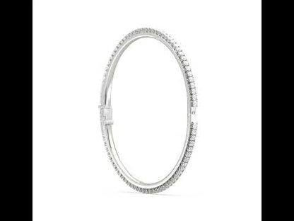 Ezra Diamond Eternity Bangle