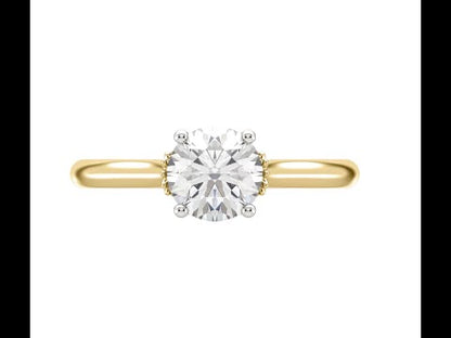 Amara Solitaire Diamond Ring