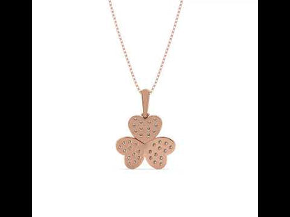 Debra Clover Diamond Pendant